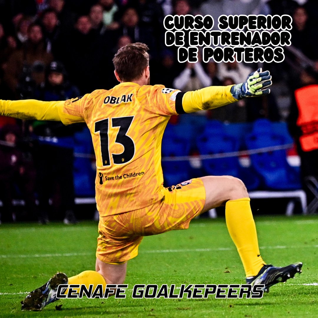 𝘾𝙀𝙉𝘼𝙁𝙀 presenta su Curso Superior de Entrenador de Porteros, la formación más completa y vanguardista para convertirte en un especialista de élite bajo los tres palos.

Más información en cenafe.es.

#entrenadordeporteros #cenafegoalkeepers #cenafe