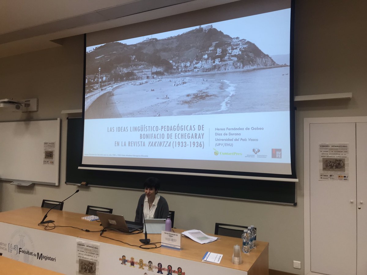 MJGarciaFolgado's tweet image. Sigue @gobiline (@upvehu), miembro de #ContactPres, que habla de “Las ideas de Bonifacio de Echegaray en la revista Yakintza (1933-1936)”
#histlx