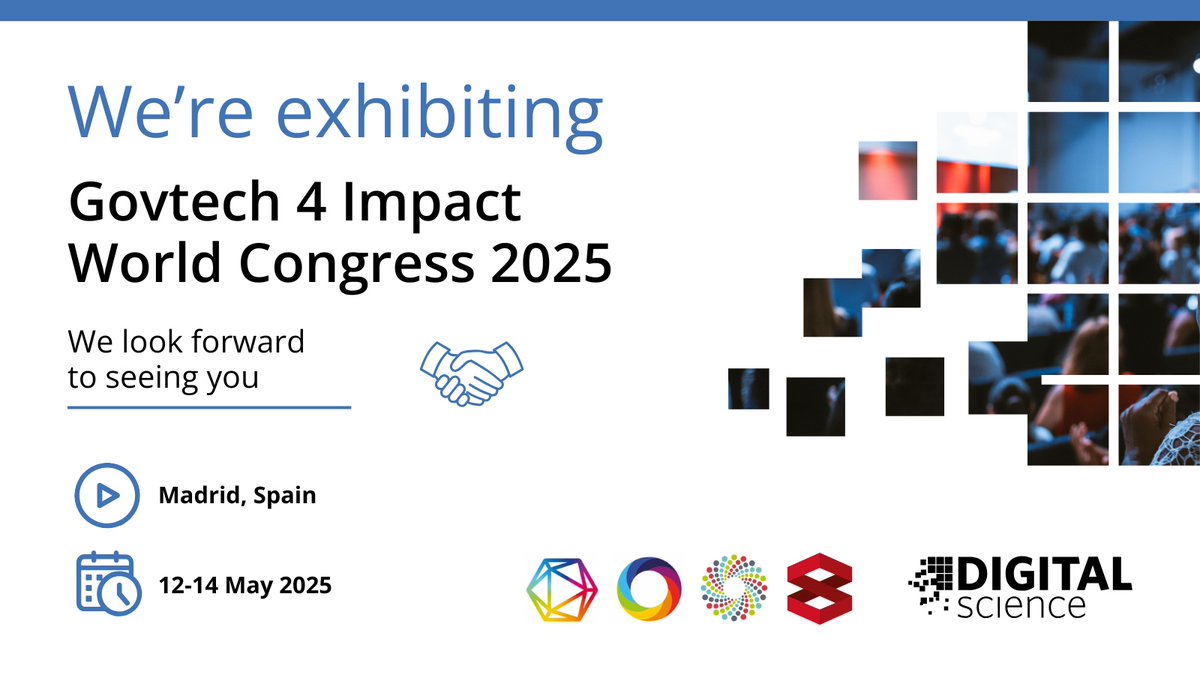 Digital Science (@digitalsci) on Twitter photo The Govtech 4 Impact World Congress is almost upon us - and we're excited to be exhibiting! <a href="/G4Icongress/">Govtech 4 Impact World Congress</a> #G4I2025
๐๏ธ 12-14 May 2025
๐ Madrid, Spain
We're showcasing <a href="/DSDimensions/">Dimensions</a> <a href="/altmetric/">Altmetric</a> <a href="/figshare/">Figshare</a> <a href="/Symplectic/">Symplectic</a> & more.
๐ ow.ly/4TSL50VyIiX The Govtech 4 Impact World Congress is almost upon us - and we're excited to be exhibiting! <a href="/G4Icongress/">Govtech 4 Impact World Congress</a> #G4I2025
๐๏ธ 12-14 May 2025
๐ Madrid, Spain
We're showcasing <a href="/DSDimensions/">Dimensions</a> <a href="/altmetric/">Altmetric</a> <a href="/figshare/">Figshare</a> <a href="/Symplectic/">Symplectic</a> & more.
๐ ow.ly/4TSL50VyIiX