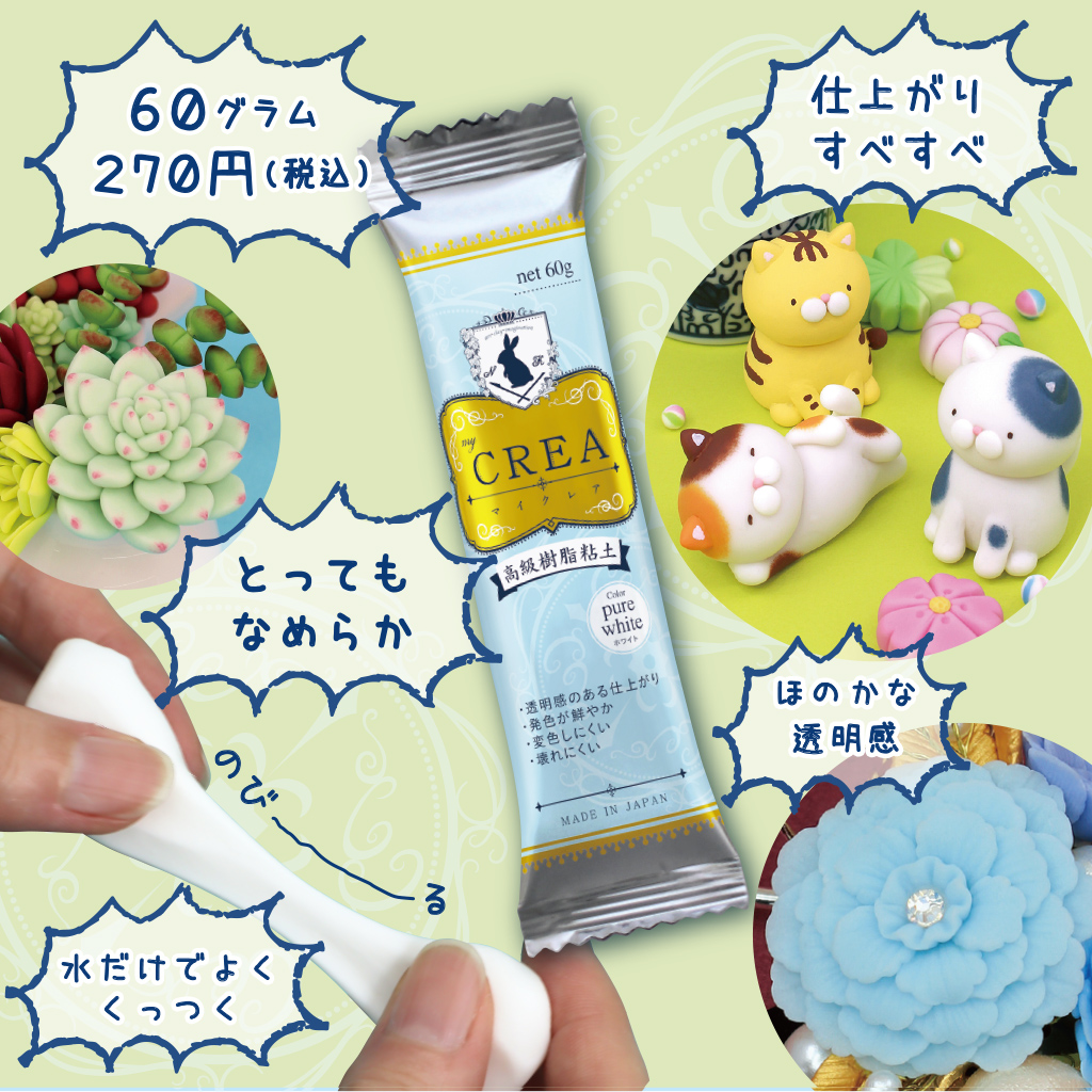 GWに入ったら粘土であれもこれも作るぞー！と思っていたのに、ダイヤ