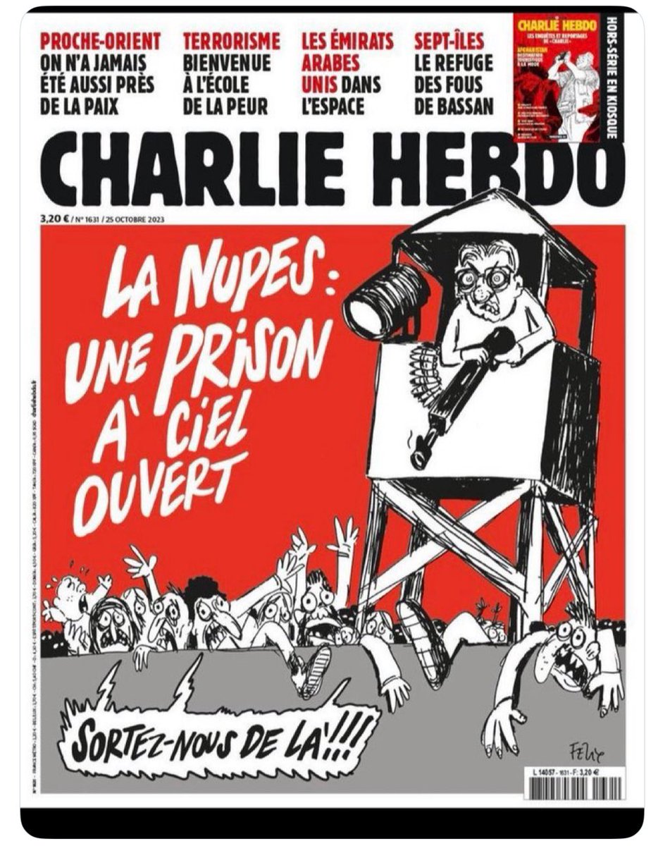 34_constructifs's tweet image. Dans @Charlie_Hebdo_ une excellente anticipation de ce dont la #Nupes était le nom. Et que l’on découvre aujourd’hui avec l’ouvrage #LaMeute sur #LFI