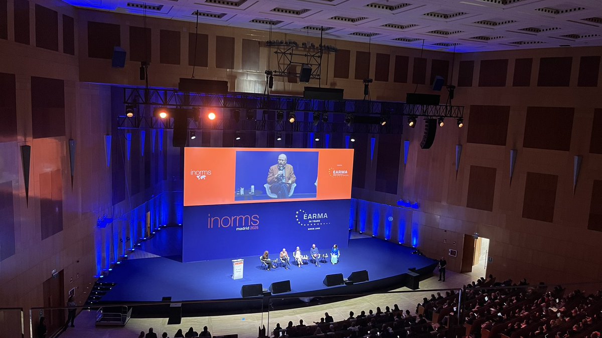 “The world is going through turbulent times and the solution to them is science” Javier Moreno, <a href="/CSIC/">CSIC</a> VP for International Affairs, advocates for the fundamental role of science to respond to global challenges #INORMS2025