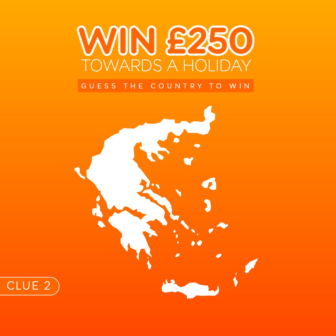 easyJet holidays (@easyjetholidays) on Twitter photo Here's your second clue to WIN £250! 📍
To enter, simply...
🔸 Follow us <a href="/easyJetholidays/">easyJet holidays</a>
🔸 Like this post
🔸 Reply with which country you think it is
🔸 Tag the person (or people!) you'd take with you on holiday to this destination
Good luck! ☀️
T&Cs apply Here's your second clue to WIN £250! 📍
To enter, simply...
🔸 Follow us <a href="/easyJetholidays/">easyJet holidays</a>
🔸 Like this post
🔸 Reply with which country you think it is
🔸 Tag the person (or people!) you'd take with you on holiday to this destination
Good luck! ☀️
T&Cs apply