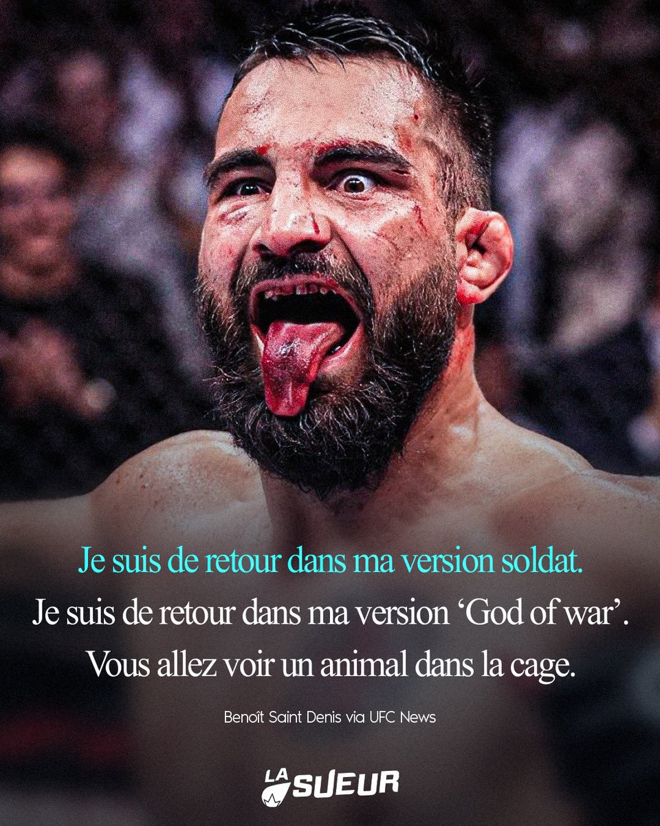 Benoît Saint Denis annonce le retour de sa version soldat. 🪖🇫🇷
