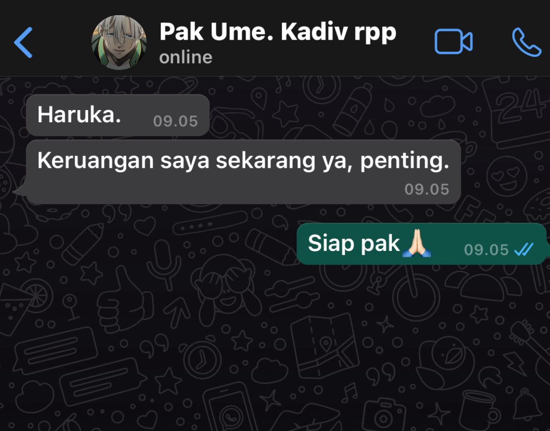 nanaminlogy's tweet photo. "Bapak suka ya sama saya?"

#umesaku a few tweet au.
— by nanaminlogy https://t.co/wET4NFfuB8