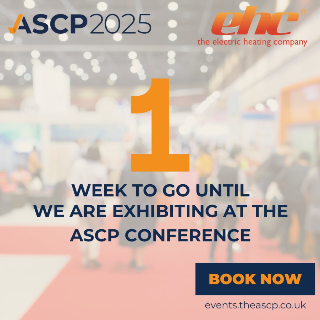 EHC_UK's tweet image. Excited to announce that we'll be exhibiting at 
We’ll be showcasing the latest innovations for social housing.
See us @ stand B2, May 14-15th at the ICC Newport and learn how our products will help you.
#ASCPConference
#ASCP2025
#ASCPExhibitor
events.theascp.co.uk/ASCPConference…