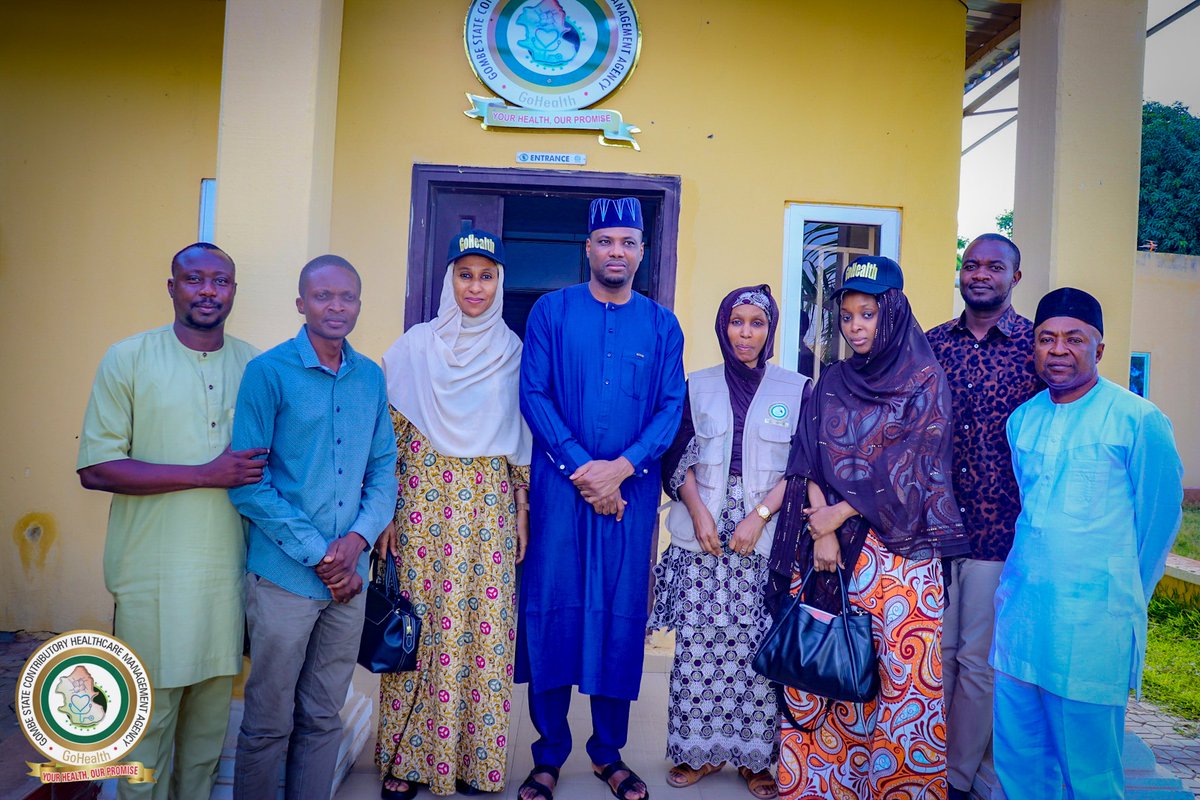 GoHealth11's tweet photo. GoHealth confirms enrollment of 2,000+ PLHIV/DR-TB beneficiaries under the Global Fund grant as NHIA visits on supportive supervision; Dr. Abubakar Musa calls for flexibility in implementation to suit local realities. #GoHealth #GlobalFund #UHC #Gombe https://t.co/lSbjGHKNfF
