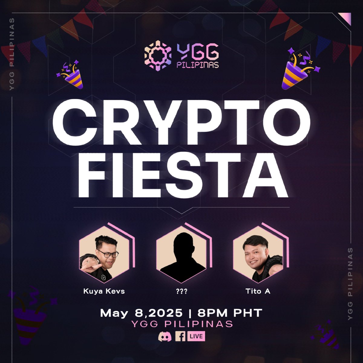 Eto na ang pinakamalupit na tambayan sa Web3! 🎉

CryptoFiesta na naman! Ready your game face because we will be talking hot teas about <a href="/AnichessGame/">Anichess</a>!

Hindi lang yan! As usual, may palaro tayo! Kaya mo bang mag Anichess habang naghahanap ng tsinelas? G! 🫡

Join the fun!
1.