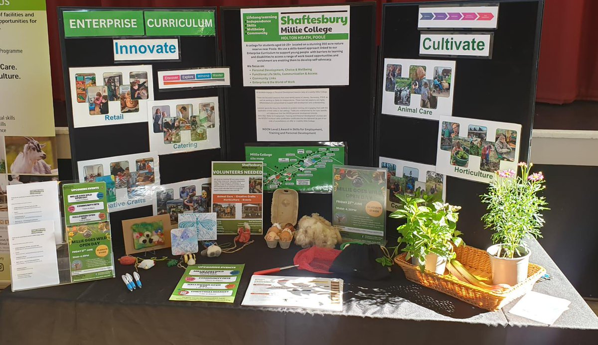 We’re set up ready for today’s Discover Your Future: Skills and Transition Fair at Allendale Community Centre.
Meet our team and learn how our enterprise curriculum is bridging the gap between education and employment for our students.
#DiscoverYourFuture #FuturePathways