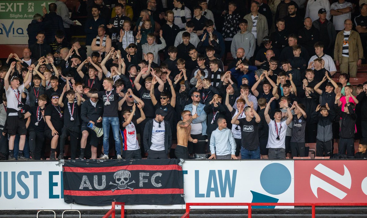 👏

Thanks for your incredible support last night.

A reminder that our Club Shop is closed on a Wednesday. You can still buy your tickets for Friday's return leg online.

You can always shop online and pick up up in-store on Thursday or Friday.

🎟️tickets.ayrunitedtickets.co.uk