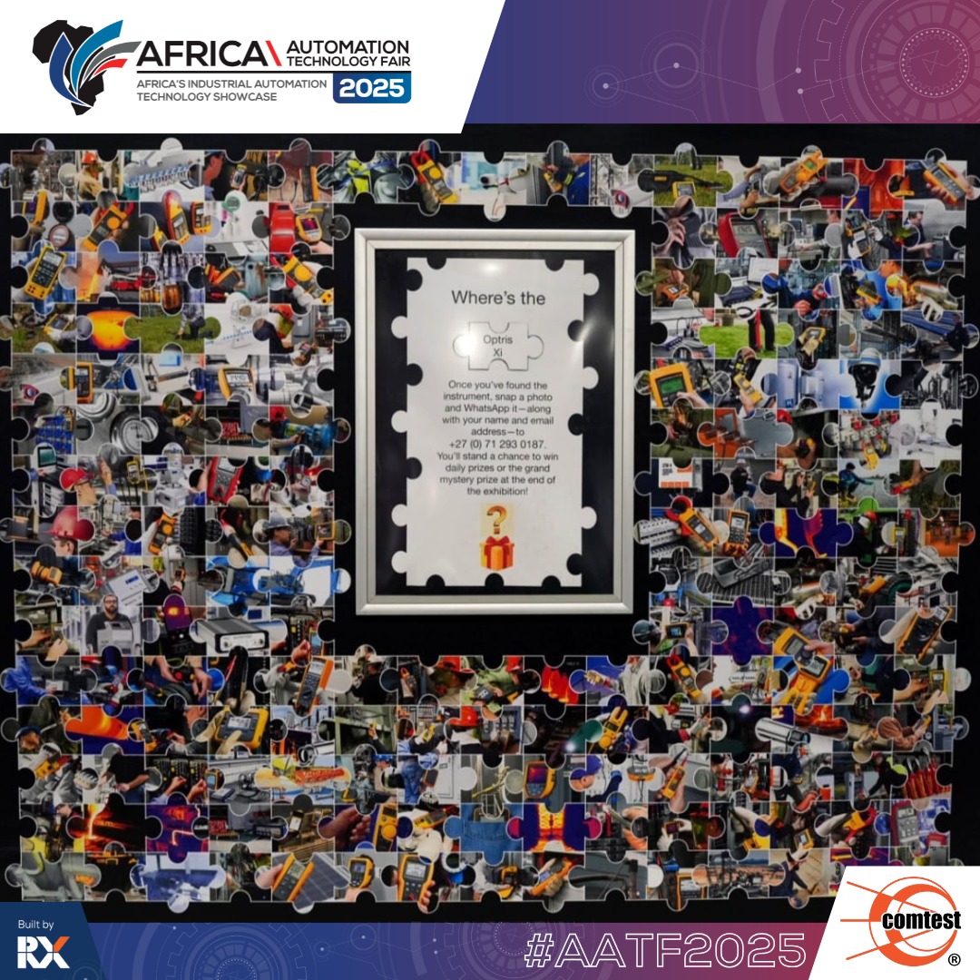 AATF_2025's tweet image. 🔍 Spot it, snap it, win it!
Comtest’s puzzle game at Stand F515 is the ultimate test of your observation skills.
Find the featured instrument, snap a pic, and WhatsApp it to +27 (0) 71 293 0187.
🎁 Daily prizes + a grand mystery prize await!
#AATF2025 #Comtest
