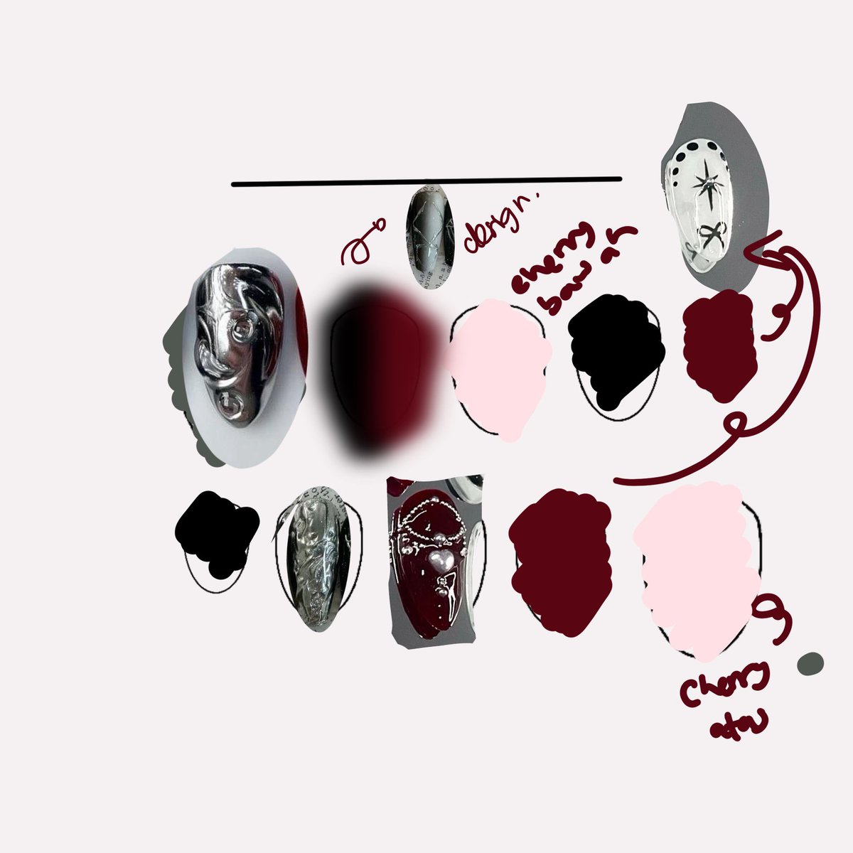 gogonails99's tweet image. dark sendiri karna why not?