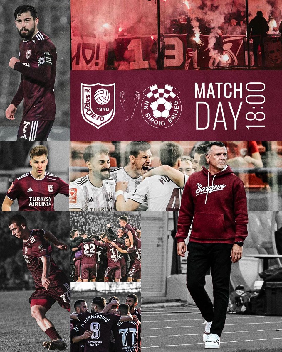 Bordo nacijo, vrijeme je za Saraj’vo!

Obezbijedi svoju ulaznicu i vidimo se na Koševu od 18:00 🏟️ #FKSŠIR