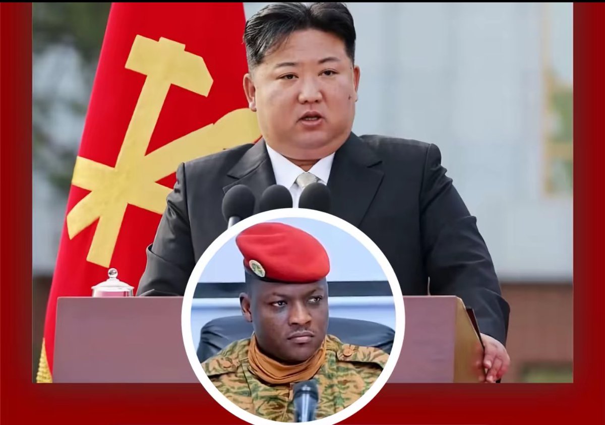NORTH KOREA  has promised to support Ibrahim Traore even with military support in case anyone will try to point a finger on him.