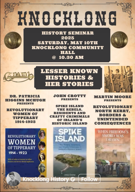 The untold story of Ireland's premier prison breaker...

This Saturday ill be giving a talk on the history of Spike Island at Limerick's Knocklong History seminar

Ill include the Limerick connections to this incredible place, but will also be revealing never before seen sources