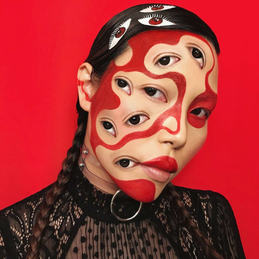 kodiak_man's tweet photo. The @universitatURV  attributed a work by MIMI CHOI  @mimles_makeup   to Yulia Lysyanskaya  and also used a well-known advertising campaign as part of this student’s artistic project too. Are there no protocols in Spain universities to verify the authorship before an exhibition? https://t.co/uYuT8f8hCq