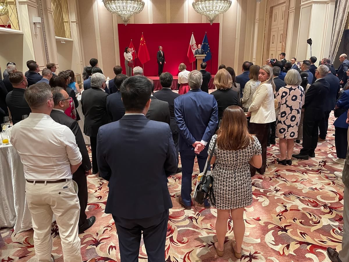 Celebration of the 3 May Constitution Day. The event gathered representatives from the local government, consular corps, business, science, culture etc.

Great opening speeches by guest of honour Paul Lam, the Secretary for Justice and CG <a href="/MiKolodziejski/">Michał Kołodziejski 🇵🇱in🇭🇰</a> 

🇵🇱🤝🇭🇰