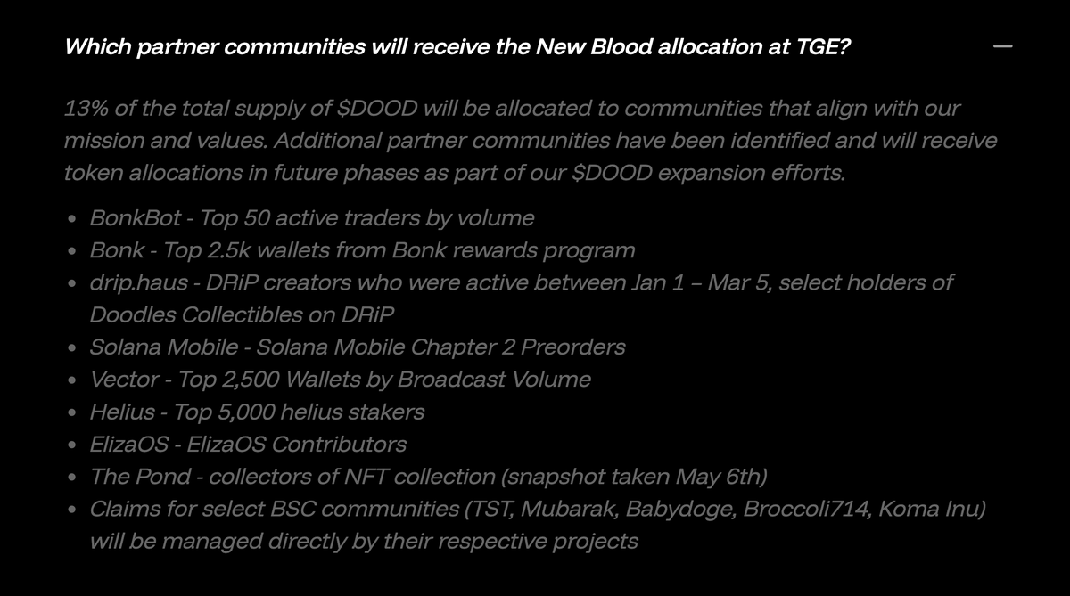 smolwyne's tweet photo. Pre Registration live for $DOOD Airdrop 🪂

1️⃣ Visit: https://t.co/0GEcol1i75

2️⃣ Connect your EVM wallet and Solana wallet

3️⃣ Scroll down and link the Solana wallet where you want to receive the airdrop

4️⃣ Even if it shows 0 $DOOD, register anyway
→ The Solana eligibility checker is not live yet

That’s it. You’re registered!

Note:
13% of $DOOD supply will go to partner communities
→ Including BonkBot, Bonk, DRiP, Solana Mobile, Vector, and more

Like, Repost & Comment with @ATTNtoken @GiveRep 

#Opnet #SuiBasecamp #GiveRep #dood #IndianArmy #Airdrop