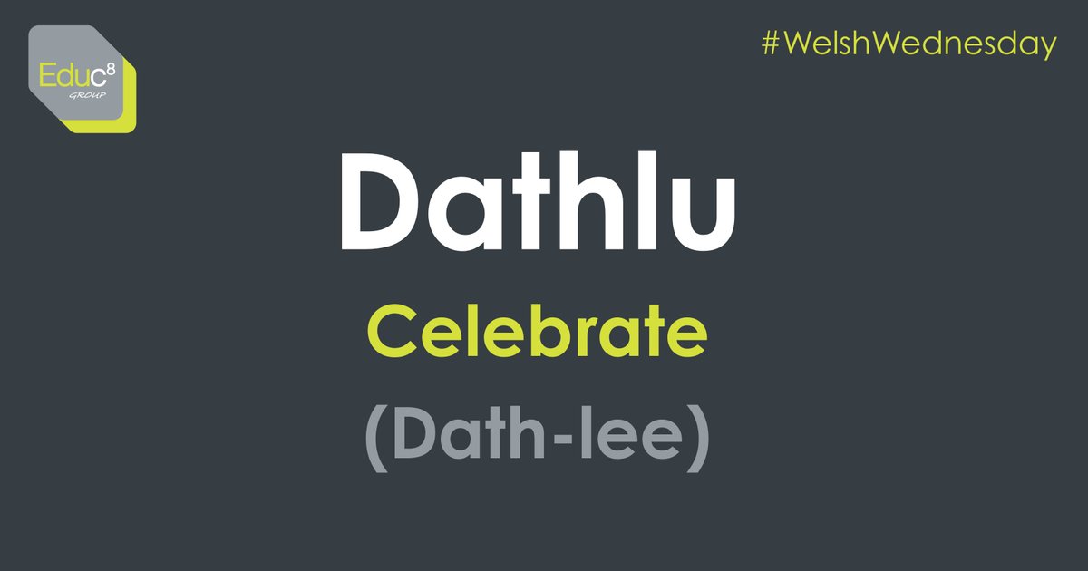 Dathlu (Dath-lee) - Celebrate

Early May Bank Holiday │ Gŵyl Banc mis Mai cynnar
Gwyliau cyhoeddus sy'n dathlu dechrau'r tymor cynhesach, gyda llawer o bobl yn mwynhau amser i ffwrdd o’r gwaith, gweithgareddau awyr agored, a gwyliau.

#NTFW #Cymraeg #WelshWednesdays