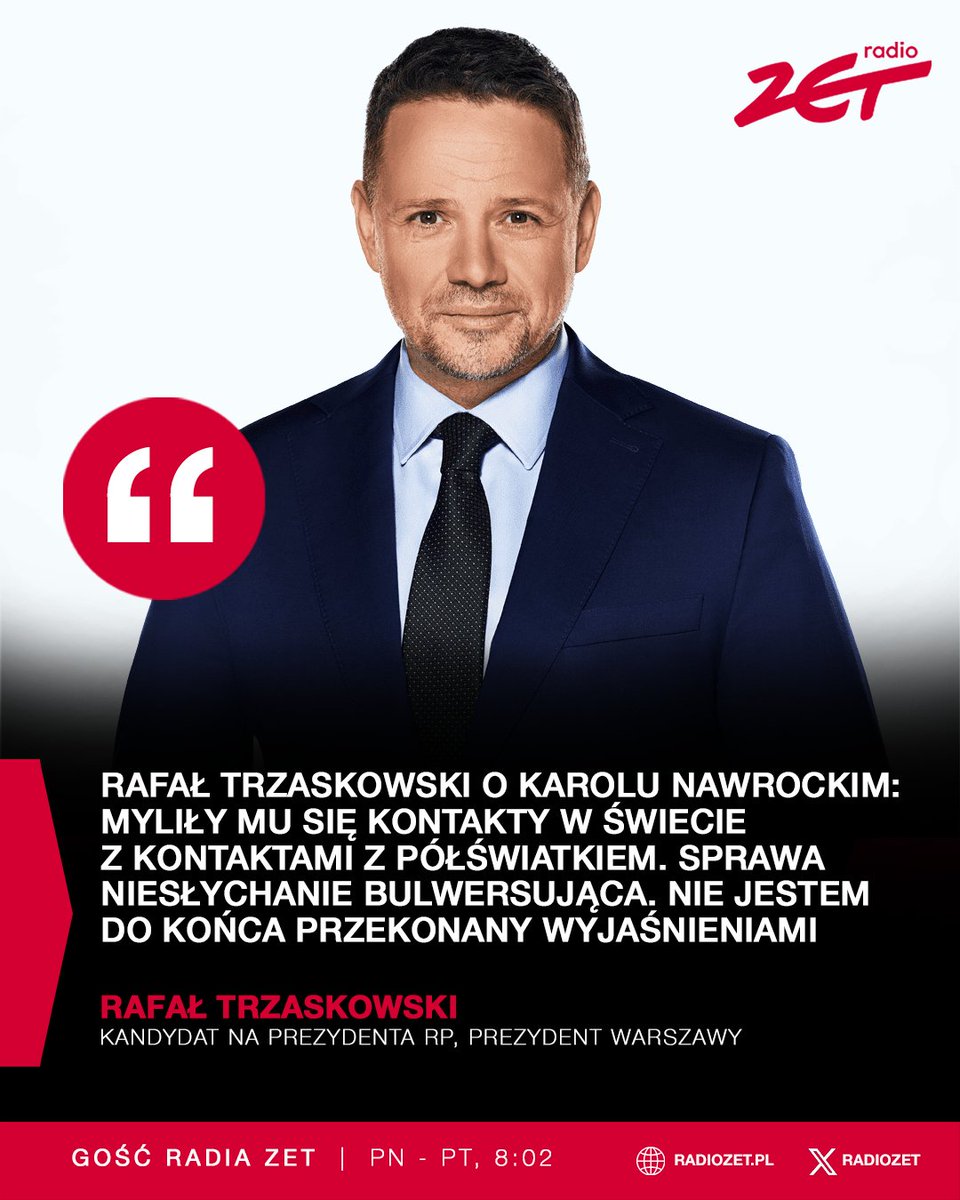 - Oczywiście, że można pomagać innym, ale najlepiej pomagać im w sposób bezinteresowny. - Ja nie jestem do końca przekonany jego wyjaśnieniami, które zmieniają się co 5 minut – przyznaje <a href="/trzaskowski_/">Rafał Trzaskowski</a> 

➡️player.radiozet.pl

#RadioZET <a href="/Gosc_RadiaZET/">Gość Radia ZET</a>