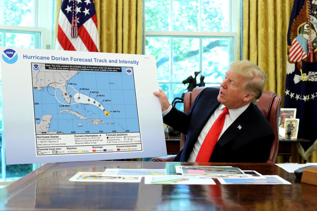 Syosefi313's tweet image. That delusional clown thinks the Persian Gulf is like a hurricane path he can change with a Sharpie!
You can’t alter history with a marker, idiot.
#PersianGulf 
#Sharpiegate