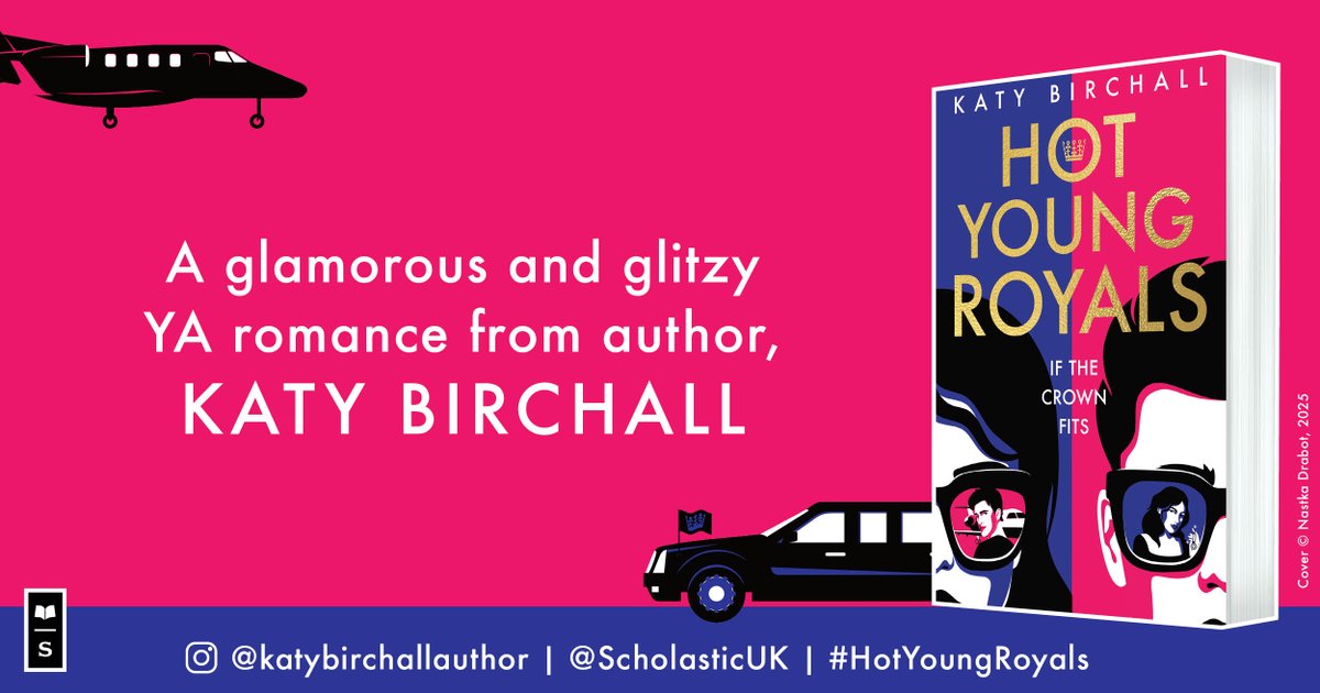 It's girl meets boy... with a royal twist! Hot Young Royals is a glity royal romance, perfect for fans of The Princess Diaries and Made in Chelsea—out today! 👑🩷