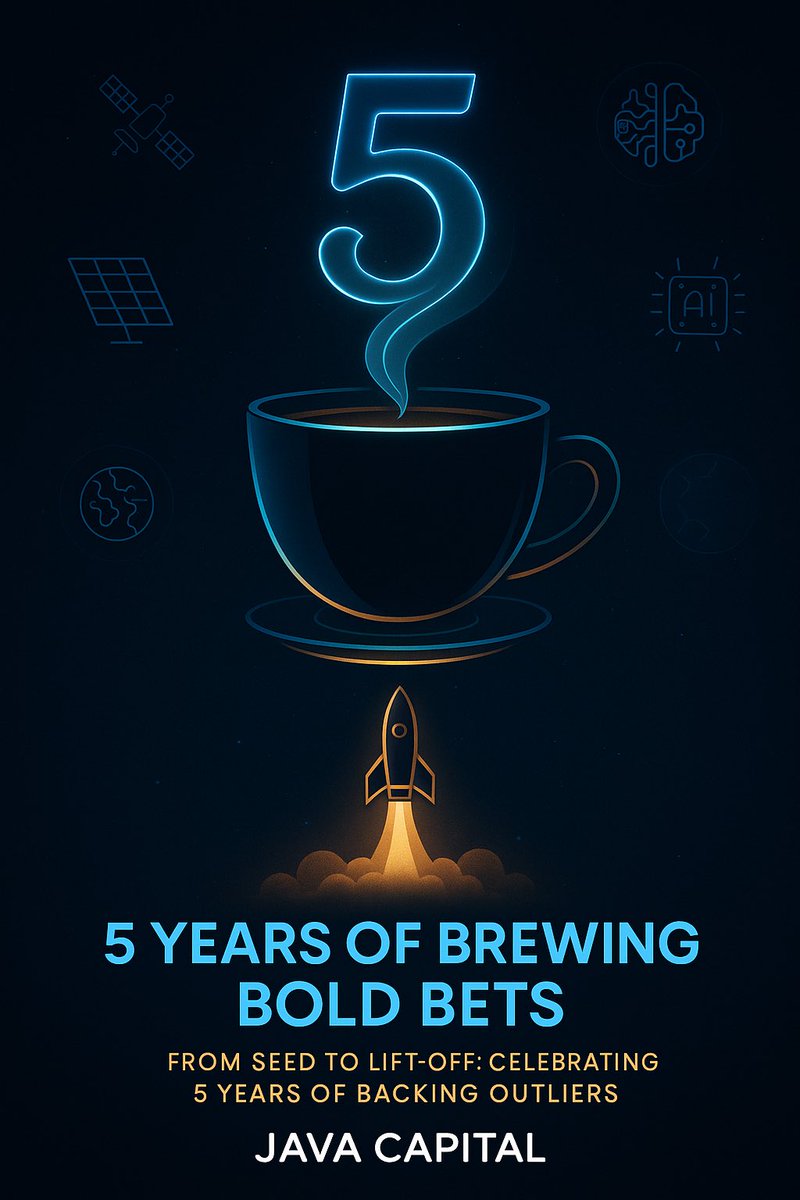 JavaCapital (@javacapital) on Twitter photo 5 years ago, we set out with a simple mission: back visionary founders building what the world hasn’t seen yet.
From the first cheque to frontier science, from moonshots to markets — it’s been a journey of belief, grit, and relentless curiosity.
35+ companies. 100+ bold calls. 5 years ago, we set out with a simple mission: back visionary founders building what the world hasn’t seen yet.
From the first cheque to frontier science, from moonshots to markets — it’s been a journey of belief, grit, and relentless curiosity.
35+ companies. 100+ bold calls.