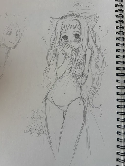こんなんとか、あんなんとか、とりあえずなにか描きたかったんだなー。ぐちゃぐちゃでも。うーむ、なんかテンション上がってきたー。 