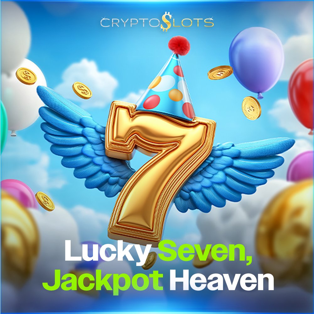 Did you know we turn 7️⃣ this may? 🥳

Come to CryptoSlots and get in on the party, we are giving away gifts like never before! 🎁

cryptoslots.com/en/promotions/…