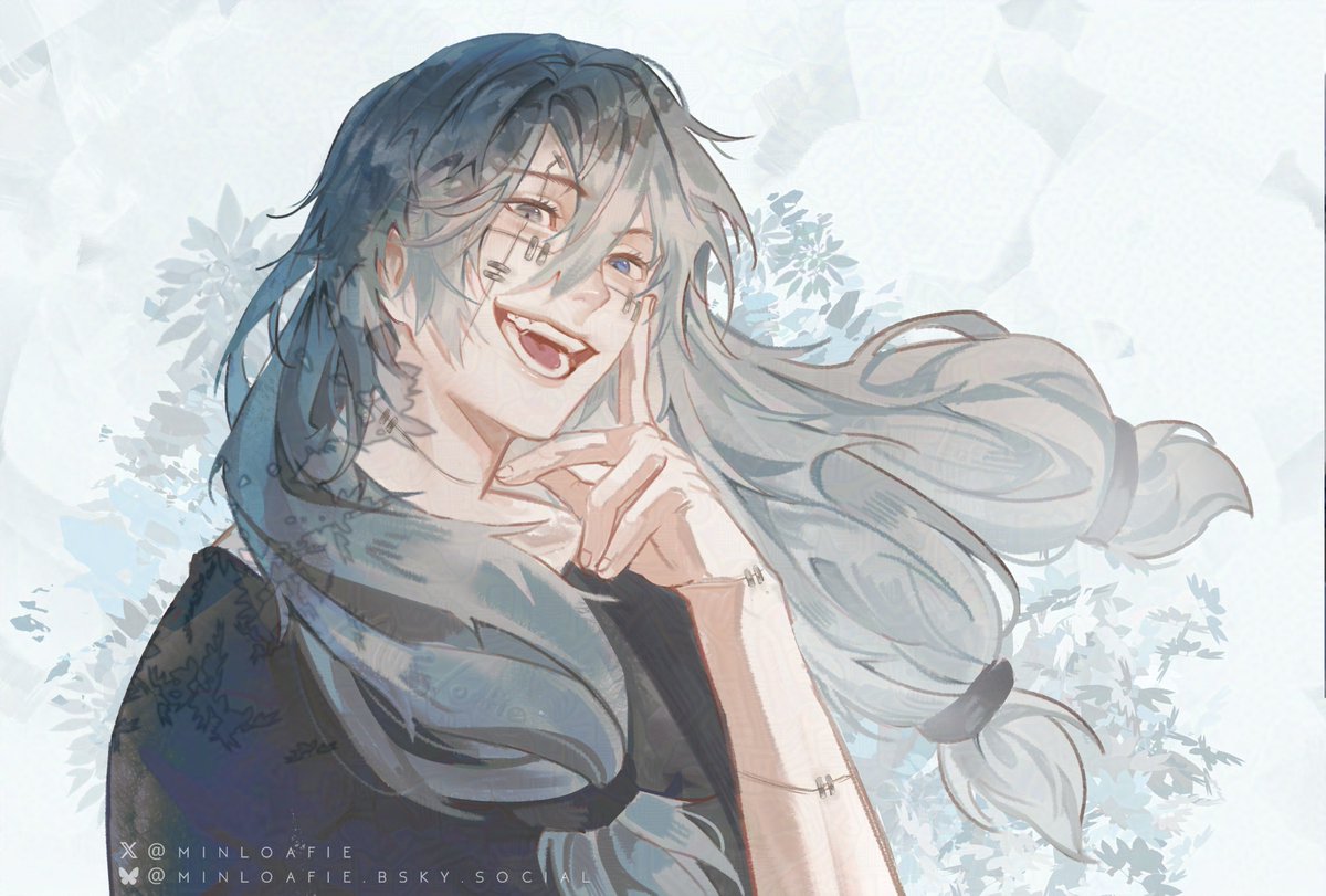 Trying another painting style
#mahito