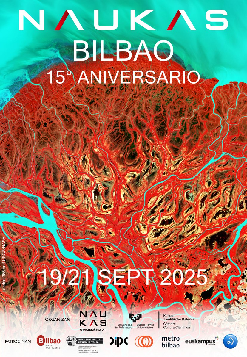 Ya tenemos cartel oficial y fechas para Naukas Bilbao 15º Aniversario!! 

naukas.com/2025/05/07/ya-…