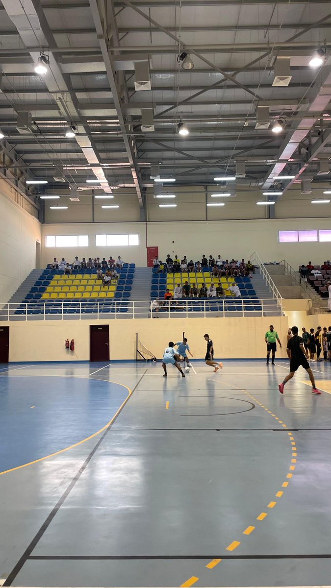 الأربعاء: ٧ مايو ٢٠٢٥:
مشاركة مدرسة الحسن بن الهيثم في خماسيات كرة القدم على مستوى مدارس محافظة الظاهرة.
#يحدث_الآن