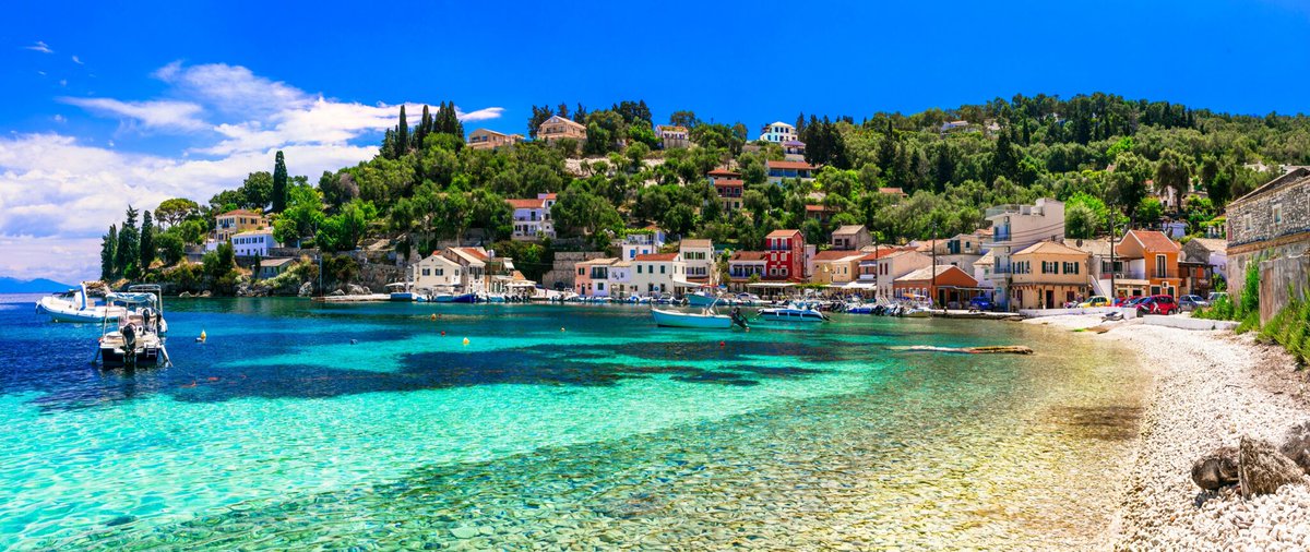 At Paxos island, Ionian Sea, Greece