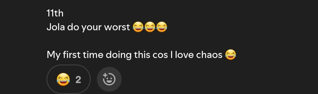 I was there the minute the new episode dropped, I wanted to write "First to comment" but I said let me try and obey rules and regulations. Why did I wake up now and it's 22 comments of people just picking numbers😂😂😂😂😂. This particular comment killed me