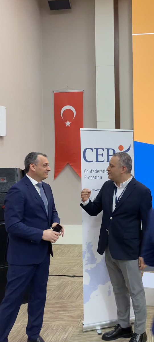 Ülkemizin ev sahipliğinde ve Avrupa Denetimli Serbestlik Konfederasyonu işbirliğiyle düzenlenen organizasyonda, Denetimli Serbestlik müessesesinin 20. yılı ve bu konuda bilinirliğin artırılması konuşuldu.Gün içerisinde katılımcılar ile gündem değerlendirmeleri de yaptık.