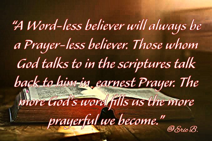 Bw_eric8's tweet image. Then I turned my face to the Lord God, seeking him by prayer and pleas for mercy with fasting and sackcloth and ashes.”~Daniel 9:2-3 ESV.
#WordofLife.
#HouseOfPrayer.
#ScriptureAlone.
#SoliDeoGloria.
