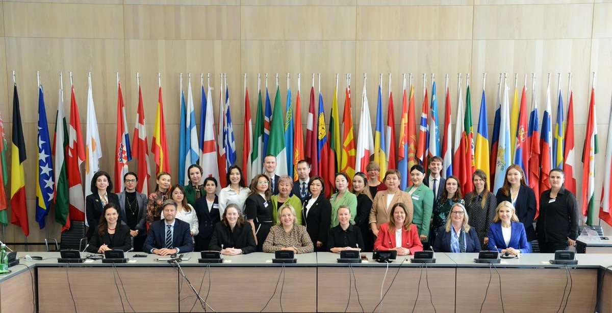 Lara Scarpitta (@lscarpitta_osce) on Twitter photo We hosted today the 1st-ever meeting of <a href="/OSCE/">OSCE</a> Network of Women in Police in Central Asia — a milestone for the #WPS agenda & women’s role in security.
🙏<a href="/KateFearonOSCE/">Kate Fearon</a> , <a href="/AlenaKupchyna/">Alena Kupchyna</a> , <a href="/Finland_OSCE/">Finland in the OSCE</a> & <a href="/osce_odihr/">OSCE/ODIHR</a> for partnership. We hosted today the 1st-ever meeting of <a href="/OSCE/">OSCE</a> Network of Women in Police in Central Asia — a milestone for the #WPS agenda & women’s role in security.
🙏<a href="/KateFearonOSCE/">Kate Fearon</a> , <a href="/AlenaKupchyna/">Alena Kupchyna</a> , <a href="/Finland_OSCE/">Finland in the OSCE</a> & <a href="/osce_odihr/">OSCE/ODIHR</a> for partnership.