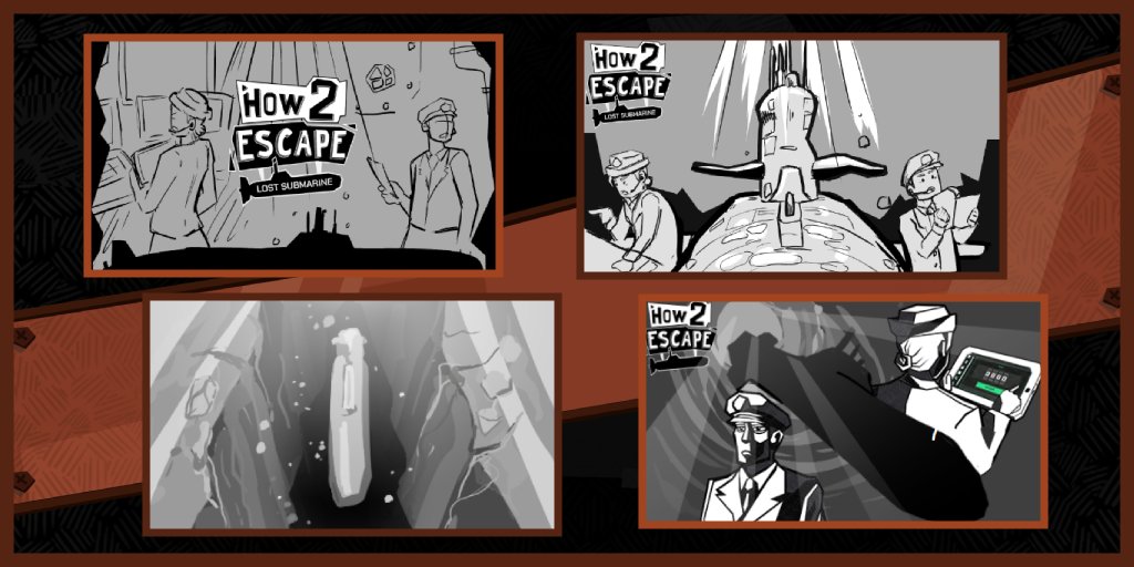 Pretty cool key art, right? 
Well, it took quite a journey to get there!

#IndieGameDev