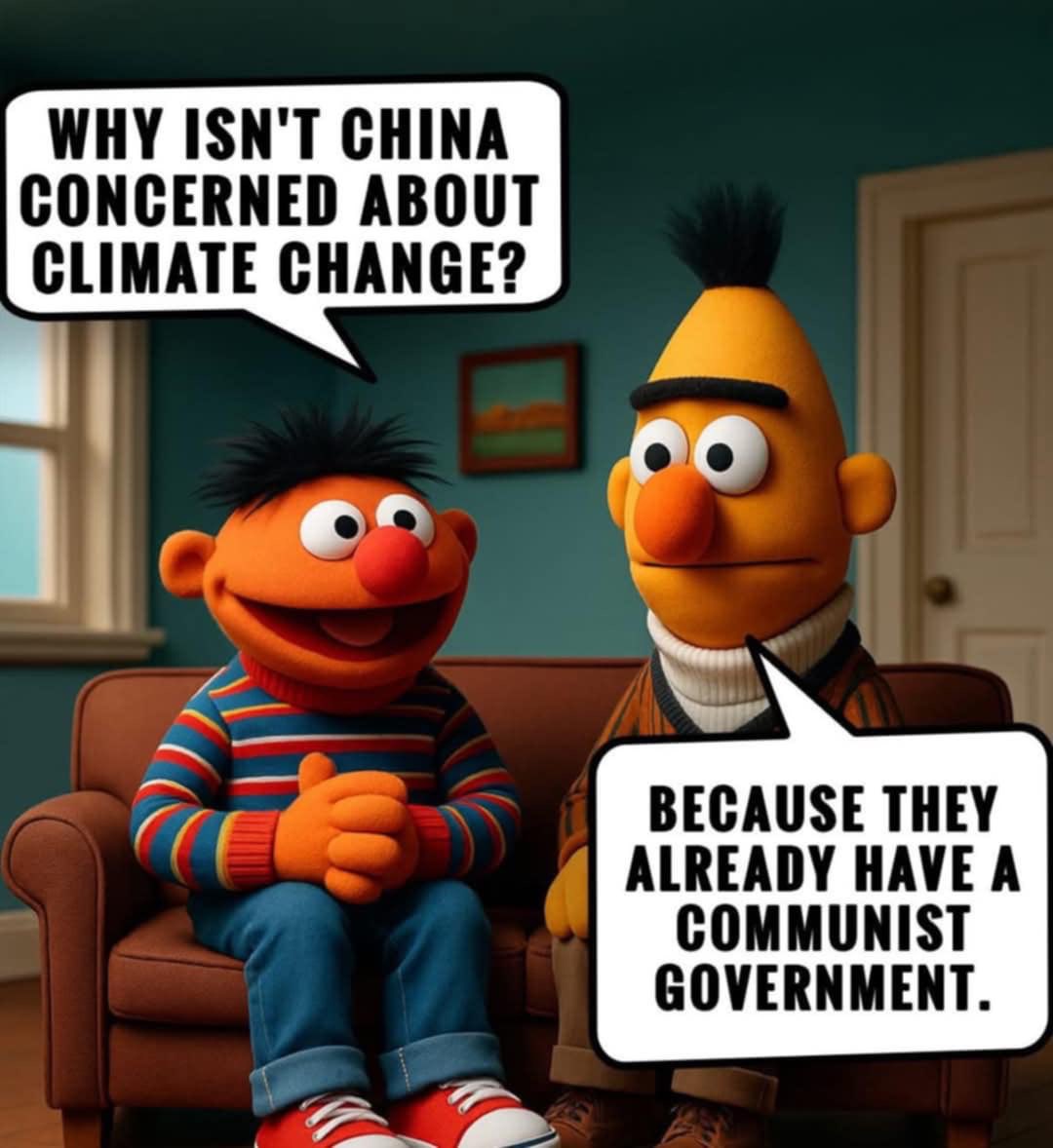 Climate change is a scam.