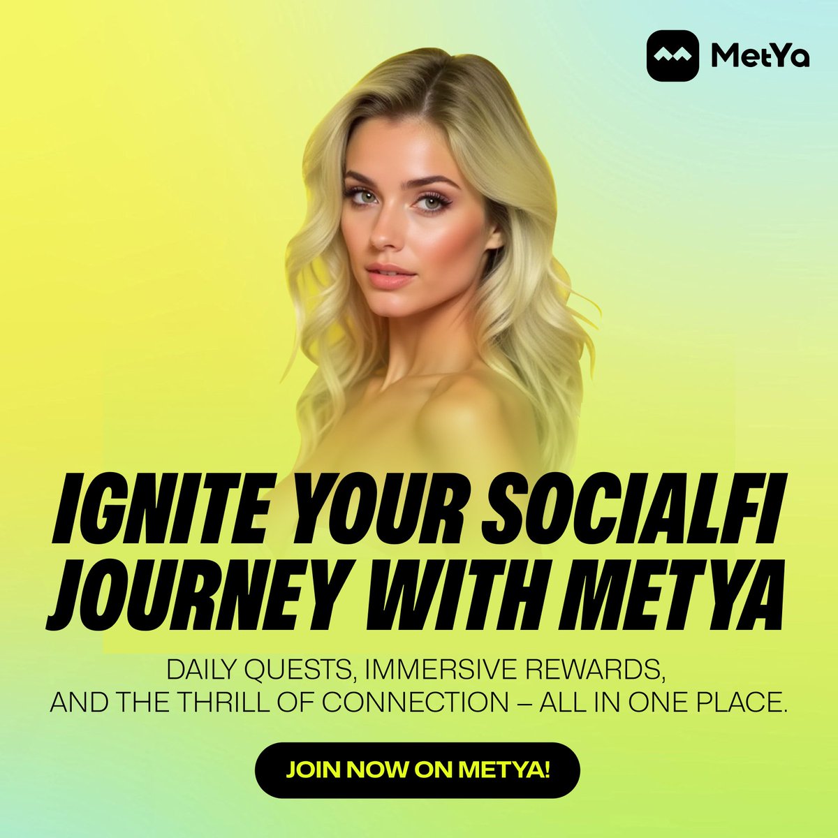 Daily quests, immersive rewards, and the thrill of real connection — all in one place.🟡
#Metya #Stake