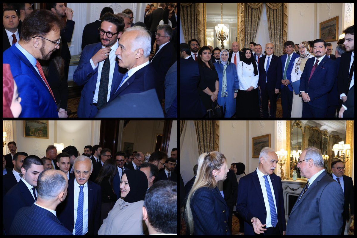 Nail Olpak (@nailolpak) on Twitter photo We attended reception organized by @TC_LondonBE in London with our <a href="/ticaret/">T.C. Ticaret Bakanlığı</a> Minister <a href="/omerbolatTR/">Prof. Dr. Ömer Bolat</a>, Dep. Min. <a href="/mustuzcu/">Mustafa Tuzcu</a>, our Ambassador Koray Ertaş, UK’s Trade Envoy to Türkiye <a href="/AfzalKhanMCR/">Afzal Khan MP</a> and business representatives.
#BusinessDiplomacy We attended reception organized by @TC_LondonBE in London with our <a href="/ticaret/">T.C. Ticaret Bakanlığı</a> Minister <a href="/omerbolatTR/">Prof. Dr. Ömer Bolat</a>, Dep. Min. <a href="/mustuzcu/">Mustafa Tuzcu</a>, our Ambassador Koray Ertaş, UK’s Trade Envoy to Türkiye <a href="/AfzalKhanMCR/">Afzal Khan MP</a> and business representatives.
#BusinessDiplomacy