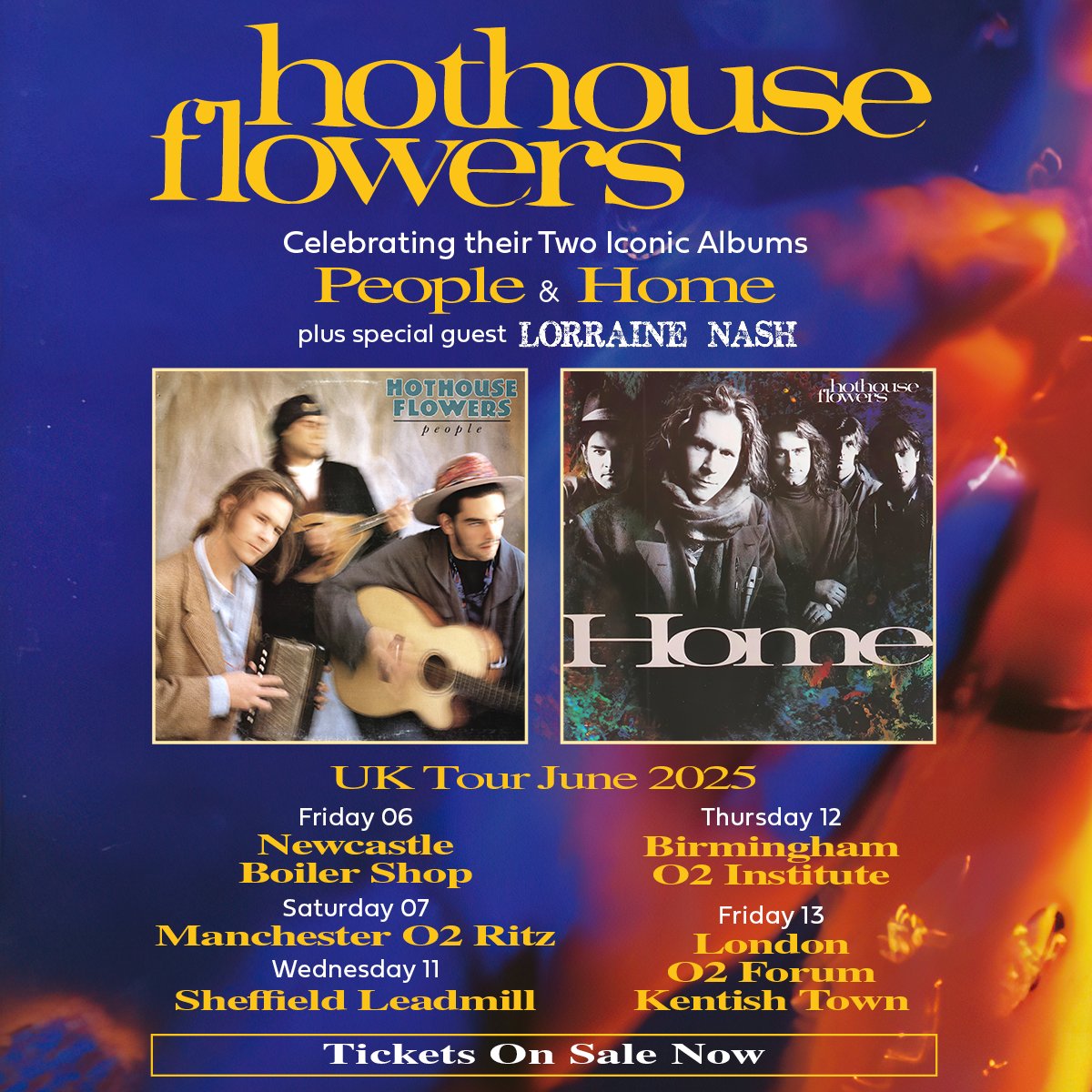 Boiler Shop (@boilershopncl) on Twitter photo Great to have the <a href="/hothouseflowers/">hothouseflowers</a> back for another show🙌
Celebrate ‘People’ and ‘Home’ with the band here on Friday 6 June: bit.ly/4auvU0D Great to have the <a href="/hothouseflowers/">hothouseflowers</a> back for another show🙌
Celebrate ‘People’ and ‘Home’ with the band here on Friday 6 June: bit.ly/4auvU0D