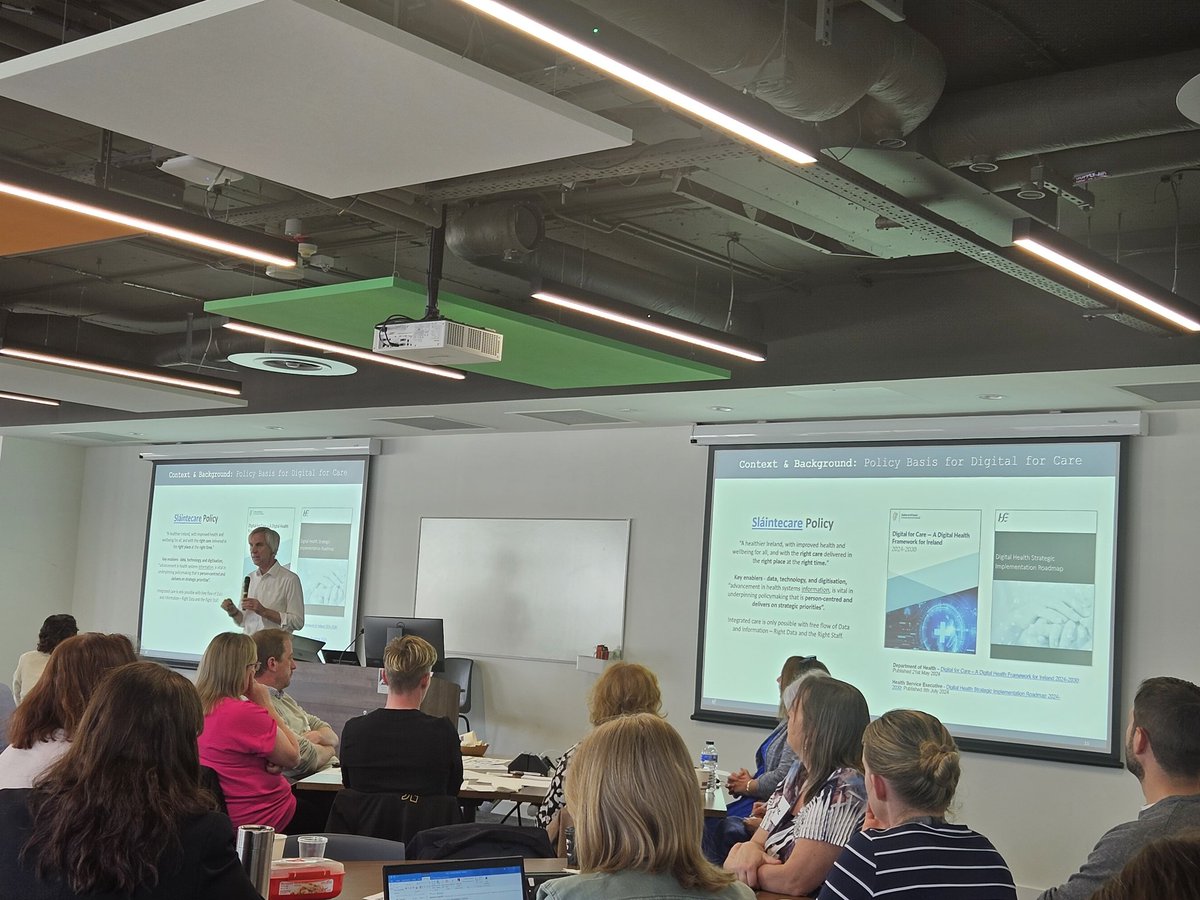 HSE Technology and Transformation (@hsetandt) on Twitter photo “Telehealth can’t sit on its own — it must be part of a connected ecosystem, empowering patients and delivering care closer to home.” – <a href="/frthompson/">franthompson</a>, CIO <a href="/HSELive/">HSE Ireland</a>
#DigitalForCare #HSEInnovation “Telehealth can’t sit on its own — it must be part of a connected ecosystem, empowering patients and delivering care closer to home.” – <a href="/frthompson/">franthompson</a>, CIO <a href="/HSELive/">HSE Ireland</a>
#DigitalForCare #HSEInnovation