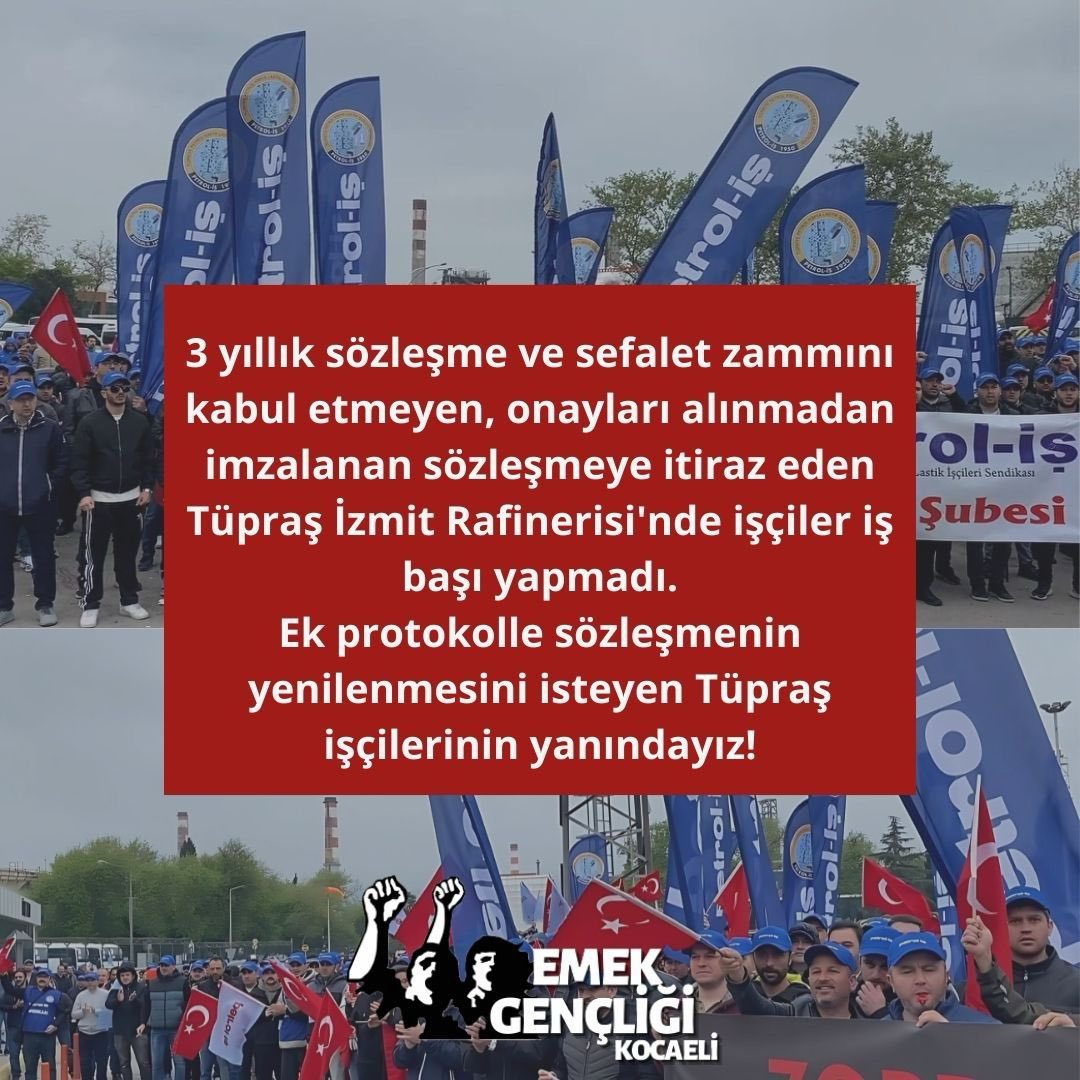emekgencligi41's tweet photo. #Tüpraş işçisi yalnız değildir! https://t.co/auz7HMCCoQ