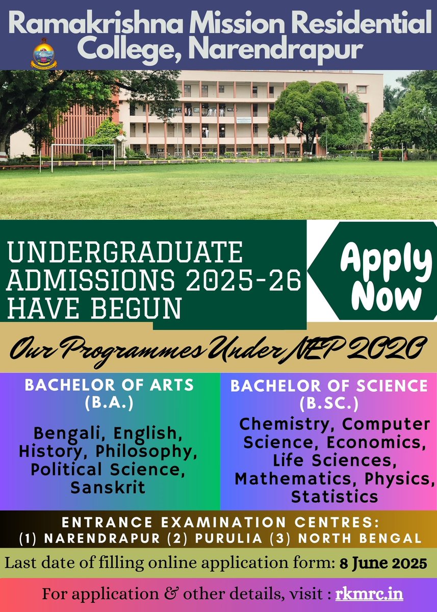Ramakrishna Mission Residential College NDP (@rkmrc_ndp) on Twitter photo 