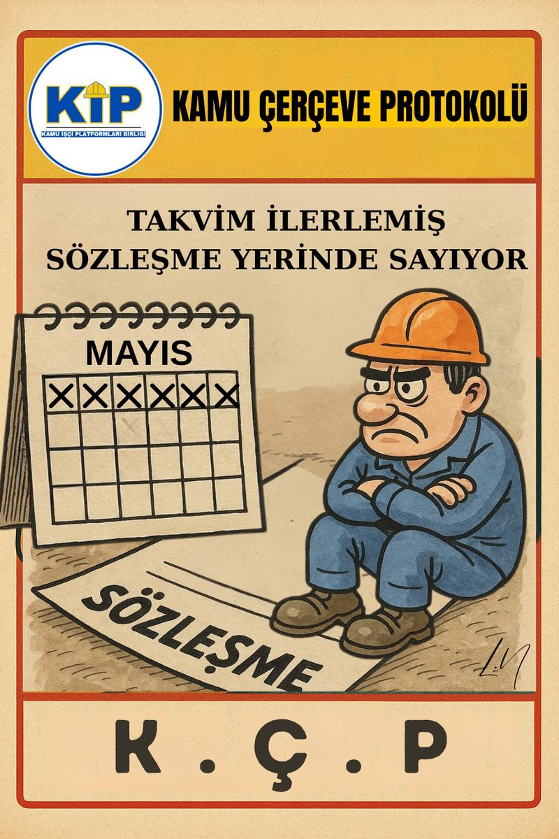 ↘️625 bin Kamu işçisi için konfederasyonların 27/Şubat'ta çalışma bakanlığına sunmuş olduğu teklife göre,

↘️1.800₺(T.Ü)
↘️15₺ (günlük kıdem)
↘️%50 ilk altı ay
↘️%10 refah payı
Tp+______
       3.217,5₺

Pazarlık sünnettir,ama işçiyi satmak değildir.!

KAMU ÇERÇEVE PROTOKOLÜ