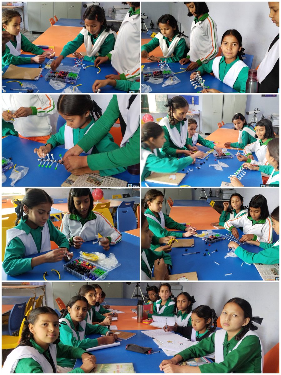bhawana9642's tweet image. Students of #STEMJigyasakaksh from Gangotri Garbyal Government Girls Inter College Bin Dist.Pithoragarh explored the #AtomicStructure #MolecularStructure #ChemicalBonds #CH4, SF6 etc.
@ucostdehradun @ukcmo @drdhansinghuk @DurgeshPant @pushkardhami @IndiaDST @PMOindia
#STEMbotix.