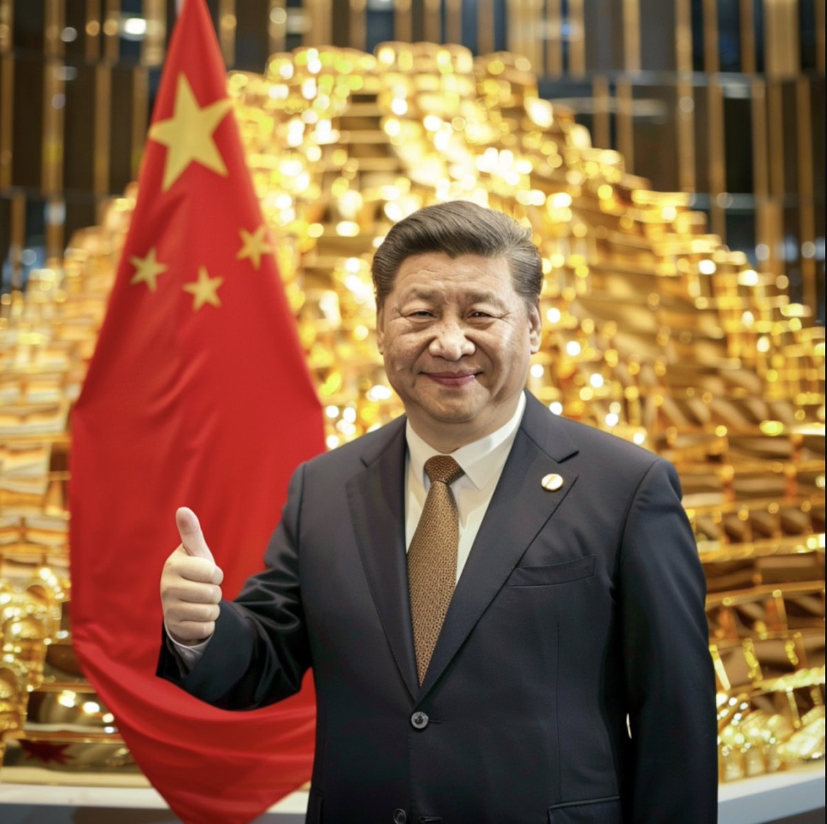 China keeps stacking.
