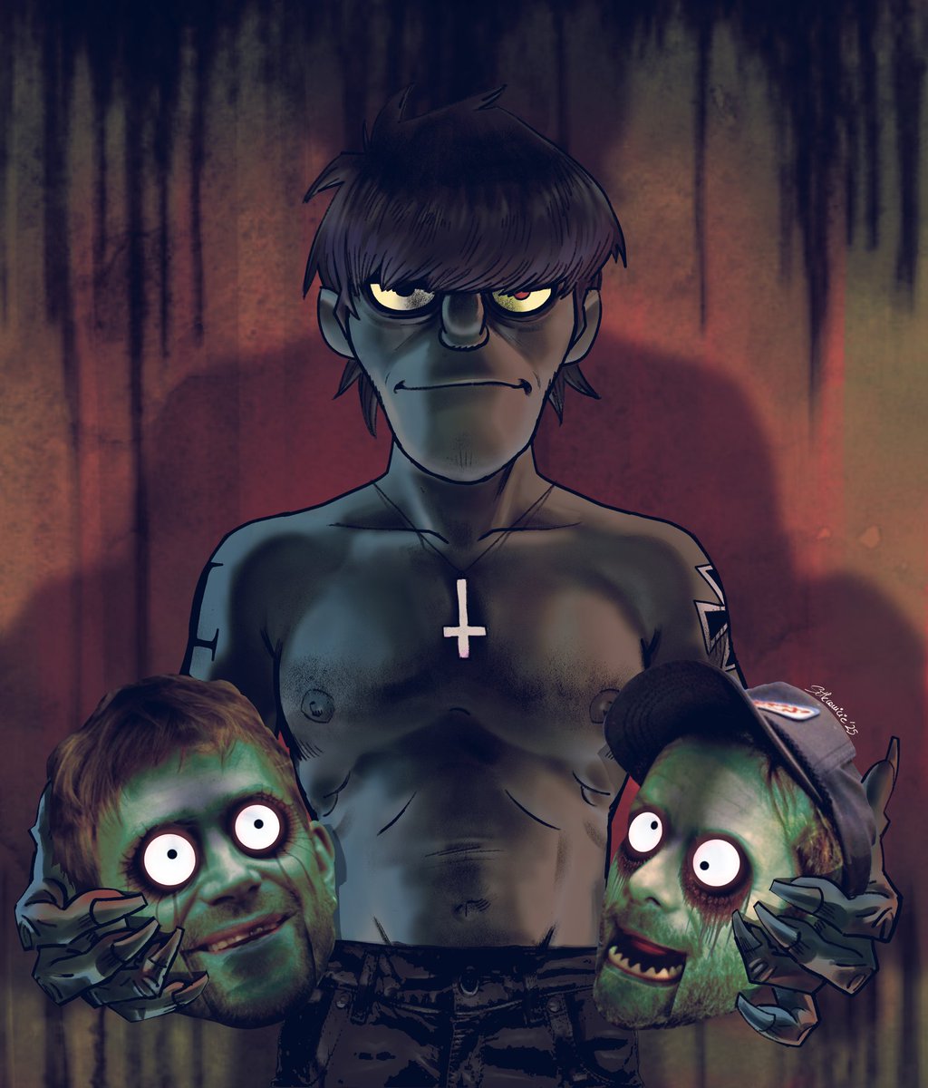 Settecamicie_op's tweet image. #gorillaz #murdoc #fanart Murdoc Is God