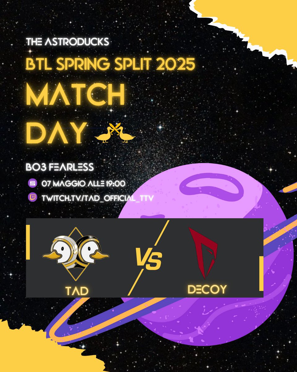 The AstroDucks tweet media